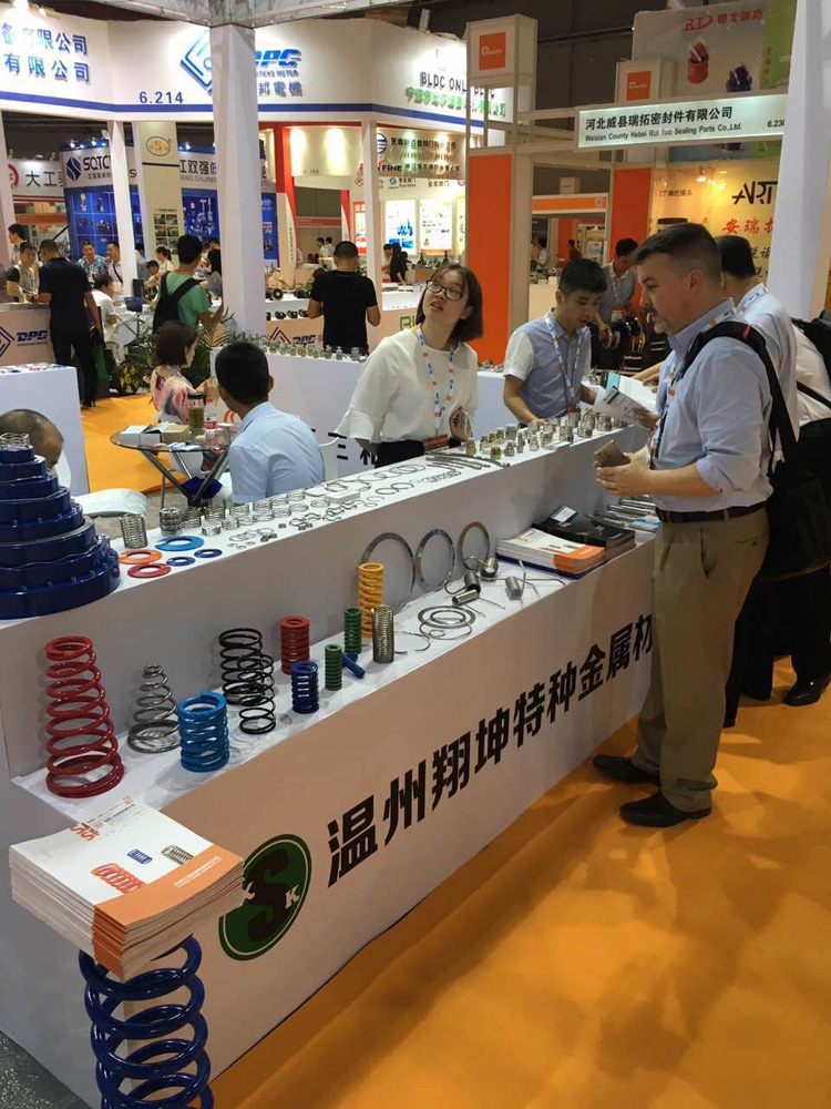 三和(hé)彈簧參加上海(hǎi)國際泵管閥展(zhan)