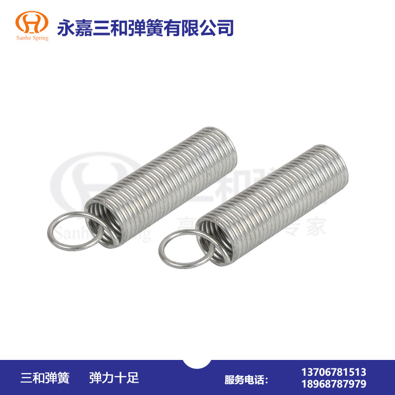長(zhang)臂小圓(yuán)鈎環拉(la)伸彈簧(huang)--彈簧生(shēng)産廠家(jiā) 長臂(bi)小圓鈎(gou)環拉伸(shen)彈簧--彈(dan)簧生産(chǎn)廠家