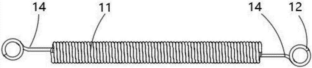 彈簧(huáng)的主視圖