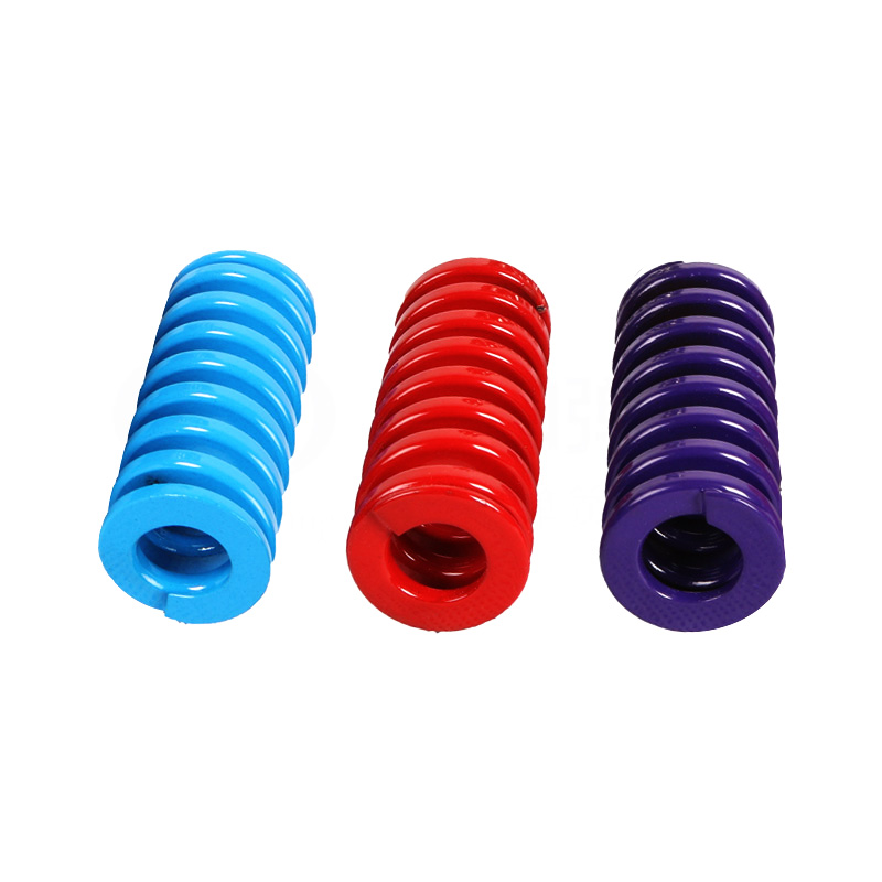 圓截面(miàn)材料圓柱螺旋(xuan)壓縮彈簧--彈簧(huang)廠